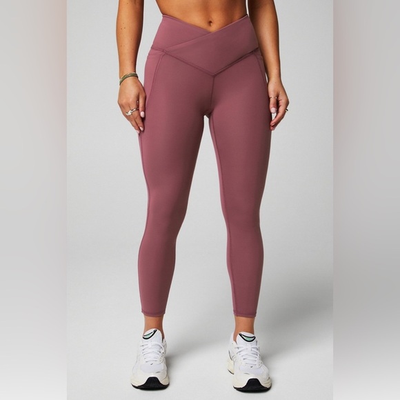 Fabletics Oasis PureLuxe HW Crossover 7/8 Legging Medium - Picture 1 of 7